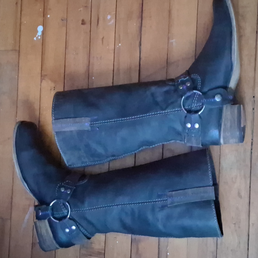 Bed Stu Size 9 Tall Leather Boots - Picture 8 of 16